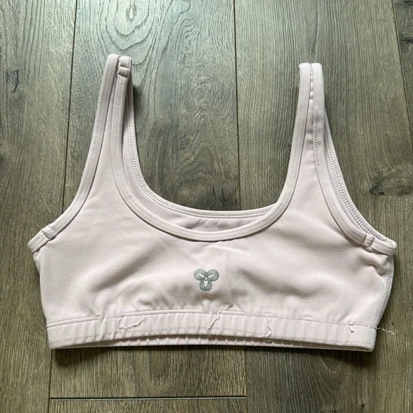 TNA butter mini bra top A/B cup light pink - Picture 4 of 5